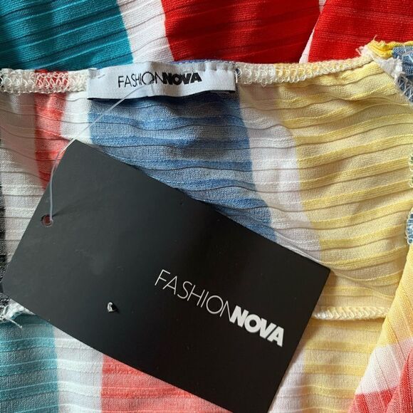 3 for $30! Fashion nova unwind lace up dress - Picture 3 of 8